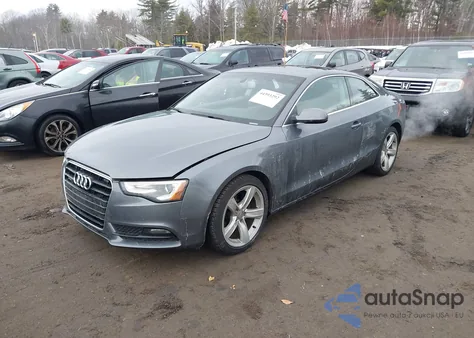2014 Audi A5 2.0T Premium z USA, uszkodzony, nr VIN WAULFAFR3EA051708